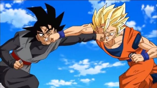 Dragon Ball Super Dublado episódio 49 - Goku VS Trunks e Goku Black ap